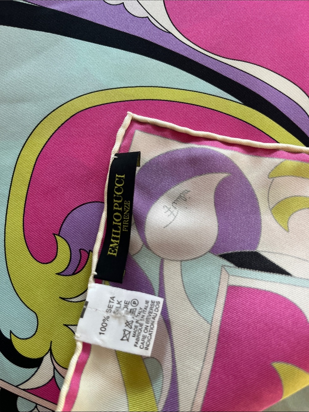 Emilio Pucci Silk Scarf - Picture 2 of 9